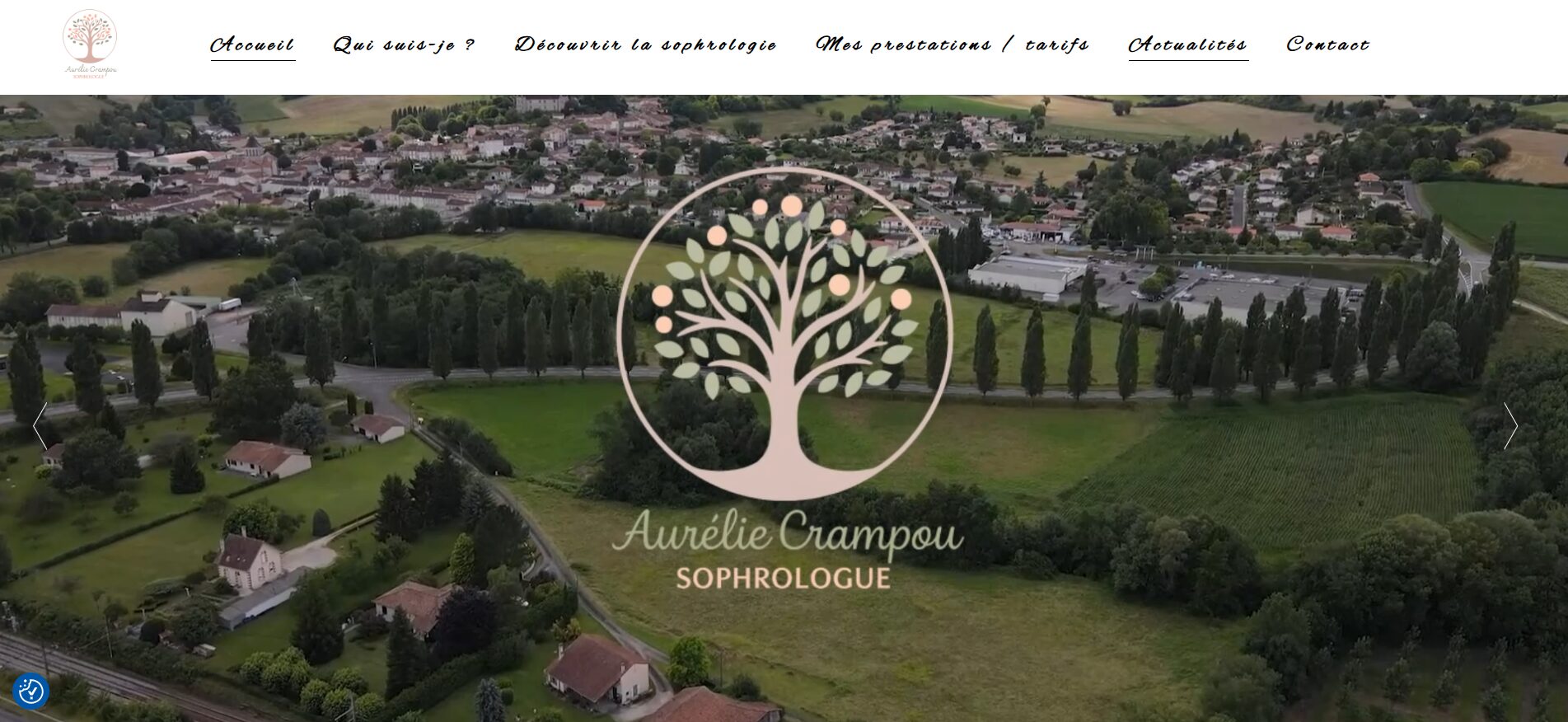 Visuel site Aurélie Crampou