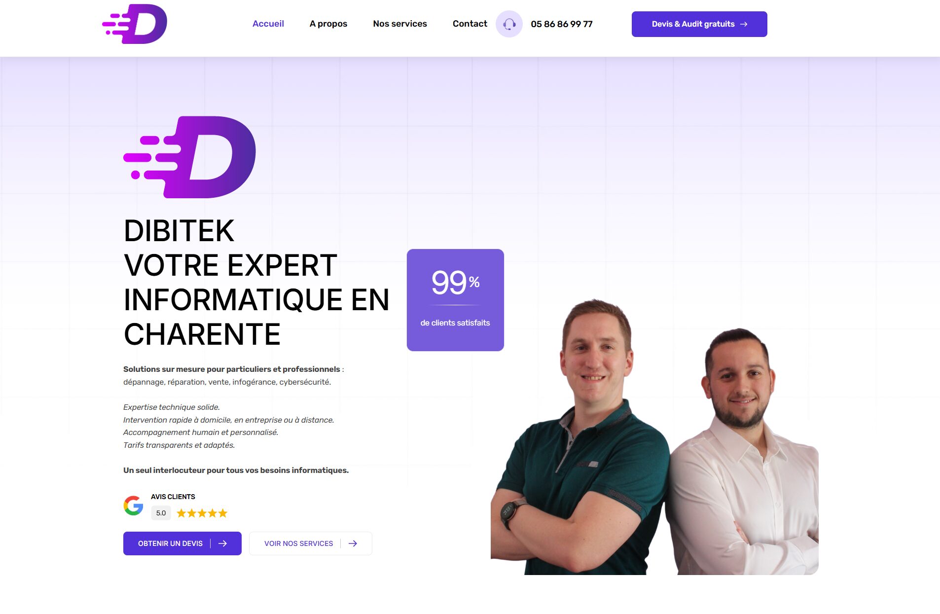 Visuel site Dibitek